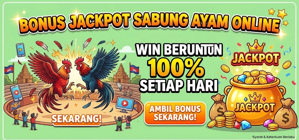Promo Bonus Jackpot 100% Win Beruntun - VIAPLAY777