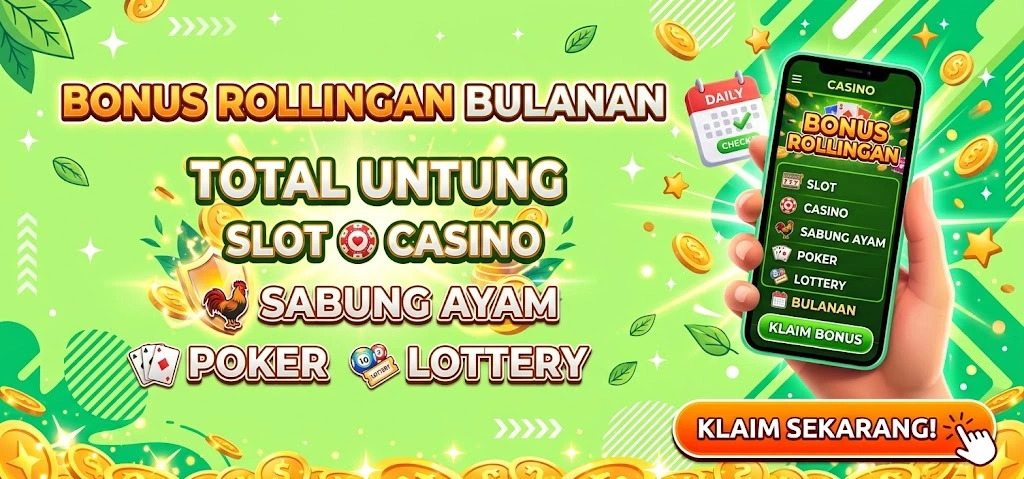 Rollingan Bulanan Up To 1Jt - VIAPLAY777