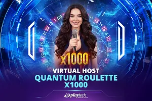 Virtual Host Quantum Roulette x1000 - VIAPLAY777
