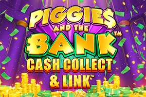Playtech : Piggies and the Bank: Cash Collect & Link - VIAPLAY777