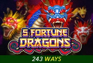 Spadegaming : 5 Fortune Dragons - VIAPLAY777